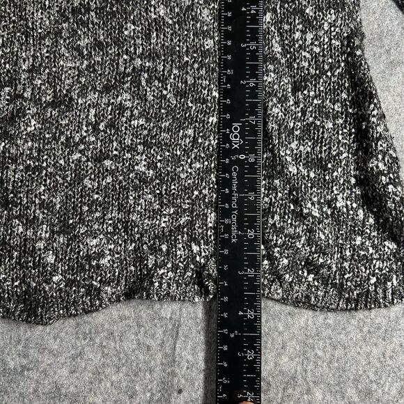 Eileen Fisher Shimmer Karma Sweater Women’s Large Linen Blend Scoop Neck 3/4 - Picture 4 of 9